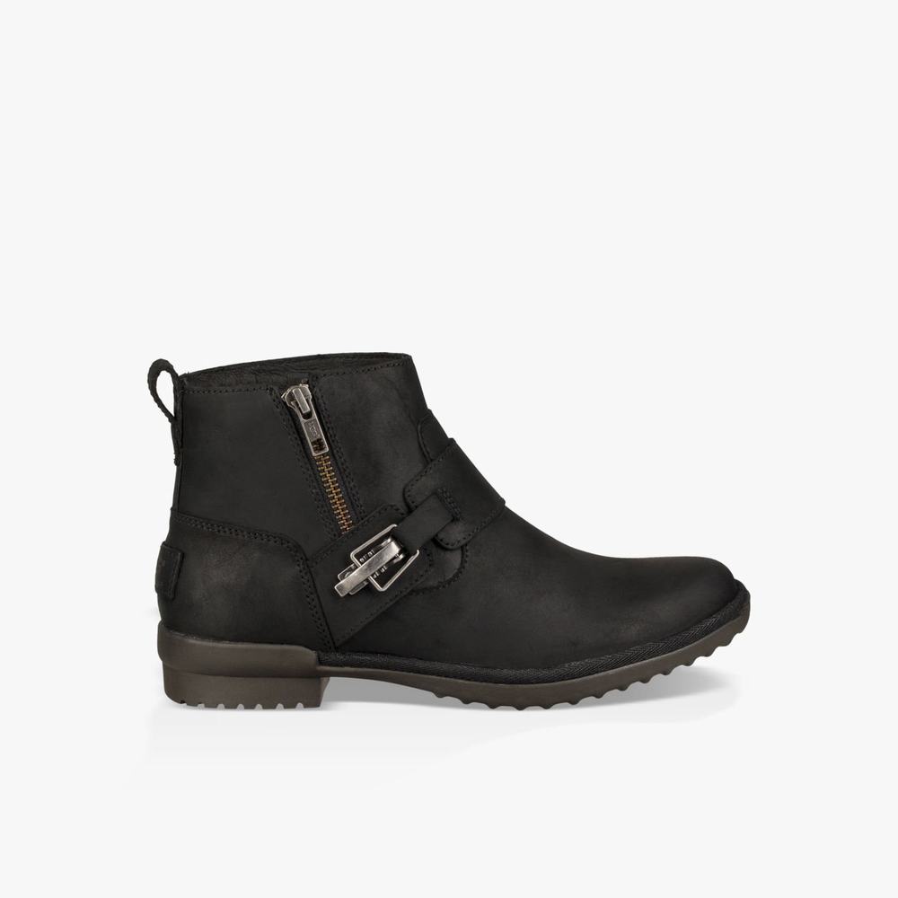 Bottine UGG Cheyne Femme Noir Soldes 187RMQIG